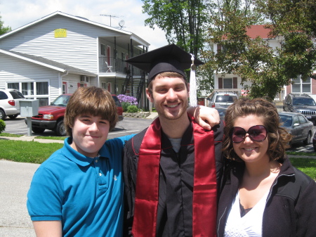 Tyler's Graduation from IU 5-9-09