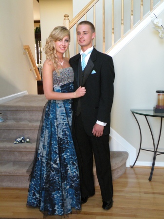 Courtney going to Prom, remember those days!