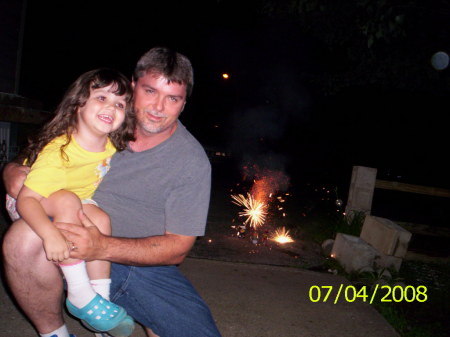 Daddy & Faith July 4th