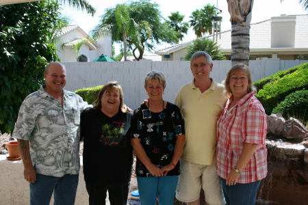 Doug Nelson~Kristy~Debbie~Bob White~Patty~2009