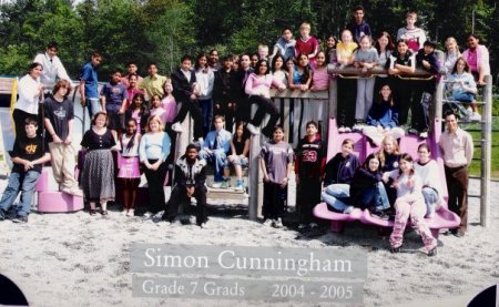 Simon Cunningham School Logo Photo Album