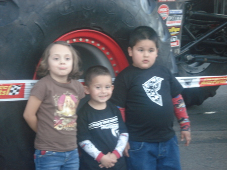 alanis my niece and my sons dylan, cody