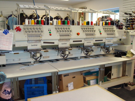 EMBROIDERY MACHINES