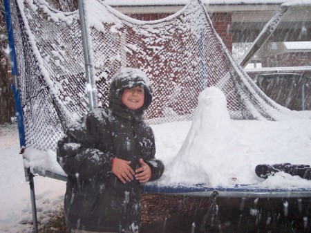 Building Snow Men!