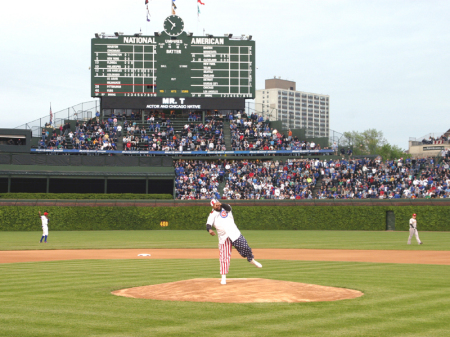 Mr. T First Pitch