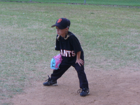 Rylee's first year of T-Ball Age 4