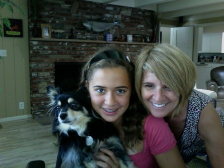 Roxi, my daughter Chloe & i  / 2008