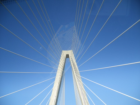 Charleston, SC Bridge to Patriot's Point 3-09