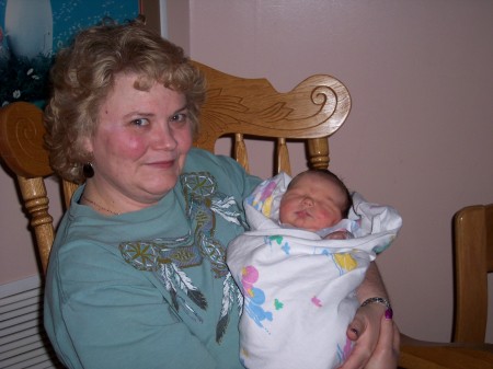 Grandma Pam with Granddaughter