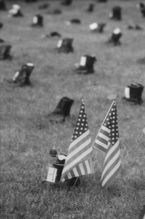 Boot Memorial at Grant Park, Memorial Day 2008