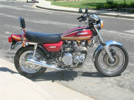 Finished restoring 1976 KZ900