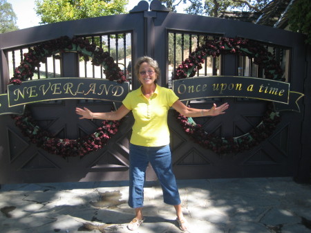 dork picture at neverland ranch!