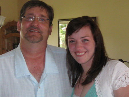 Me and niece Elizabeth at her graduation 2009