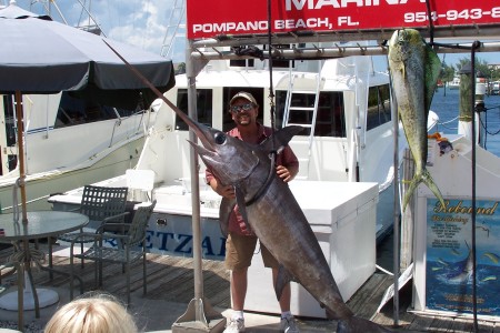 Fishing's good off Pompano Beach