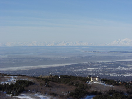 Overlooking Anchorage AK
