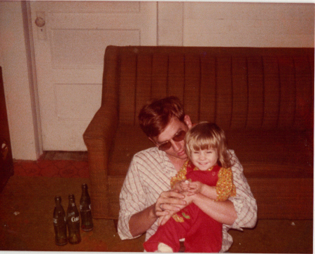 Andy & my daughter Brandi Dec 1978