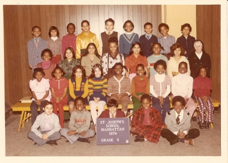 St. Joseph&#39;s 5th grade 1974