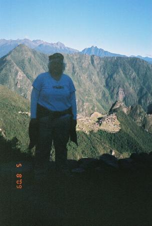 Arrival at Machu Picchu