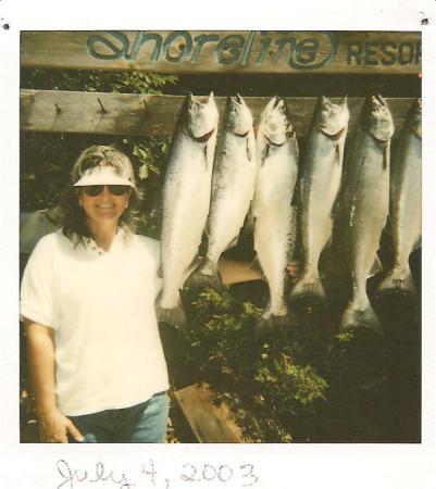 Salmon Fishing in Green Bay
