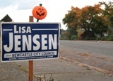 Campaign sign 2007