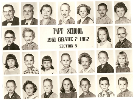 Taft Elem. 2nd grade 1961-1962
