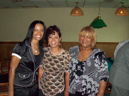 Me, my daughter and Mom at my 50th BD Party