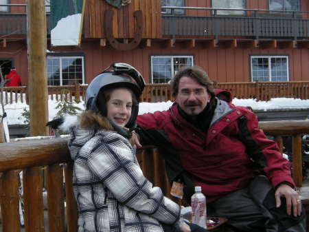 Skiing with my Daughter.