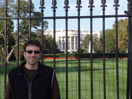 Matt near White House