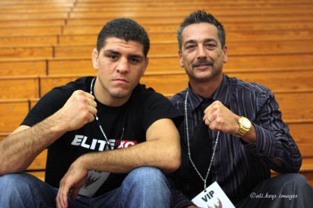 Nick Diaz and myself at ""Battle of the Bay"