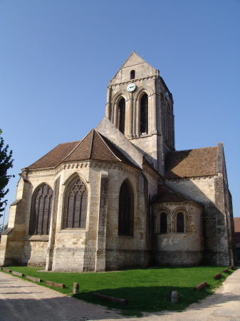 The church at Auvers