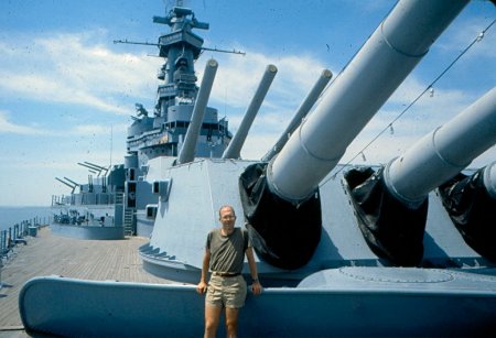 1987; The USS Alabama (BB-60).