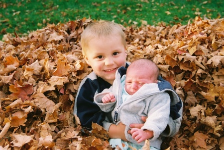 Grandkids, fall 2008