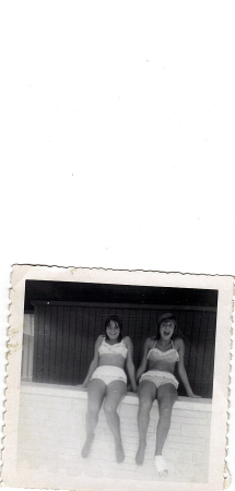 Me and Susan Miaetta in Florida int the 60s