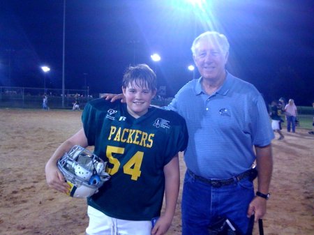 My oldest brother Jerry with his grandson,Luke