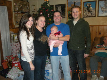 Christmas 2008 at Pence Home