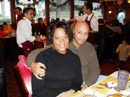 Daughter Yvette and Boyfriend Norm