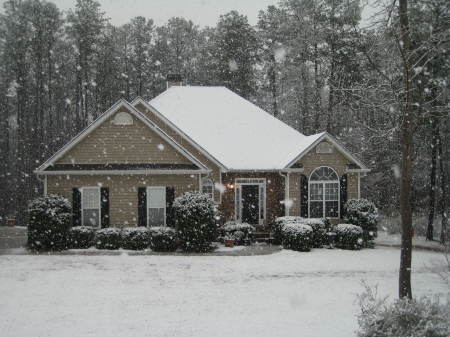 Home in the snow