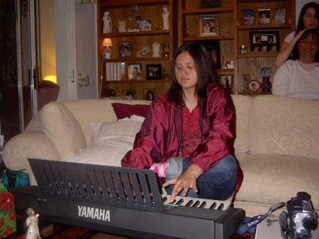 Katie Playing Piano