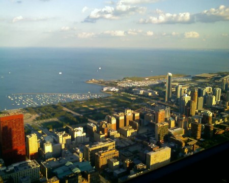 View from Sears tower