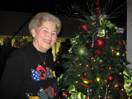 Mary at Festival of Trees 2009