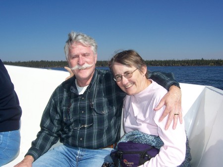 Mag and I on Jenny Lake.