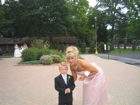 me and my handsome date