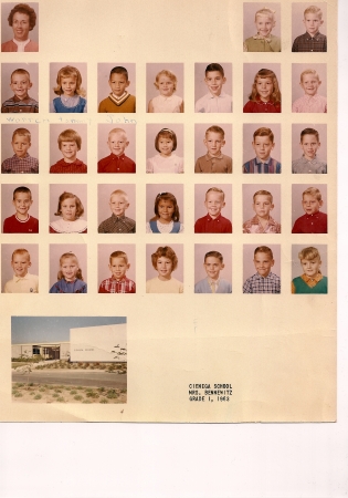 First Grade 1963