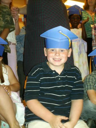Zeke kindergarten graduation