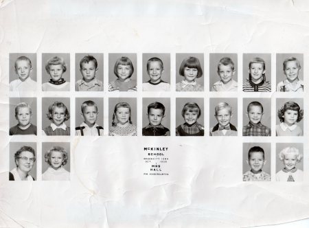 McKinley 1956-7 PM Kindergarden