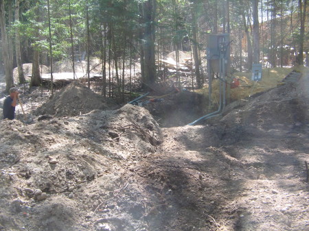 Oxley Electric Inc.  Work on Bois Blanc Island