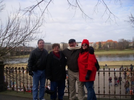 Me beckie Mom and Dad in Dresden Germany
