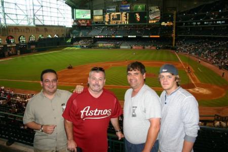 Astros Game w/friends 2008