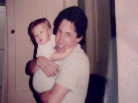 Daughter #3 & me...1990.