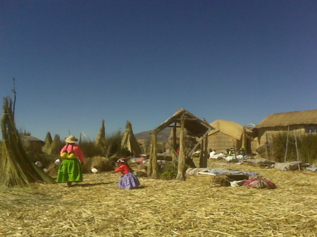 Islas Los Uros, Lake Titicaca  Peru 06/09